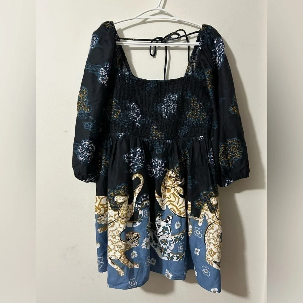 Anthropologie Long Sleeve Mini Dress